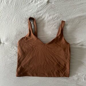 Brown align top